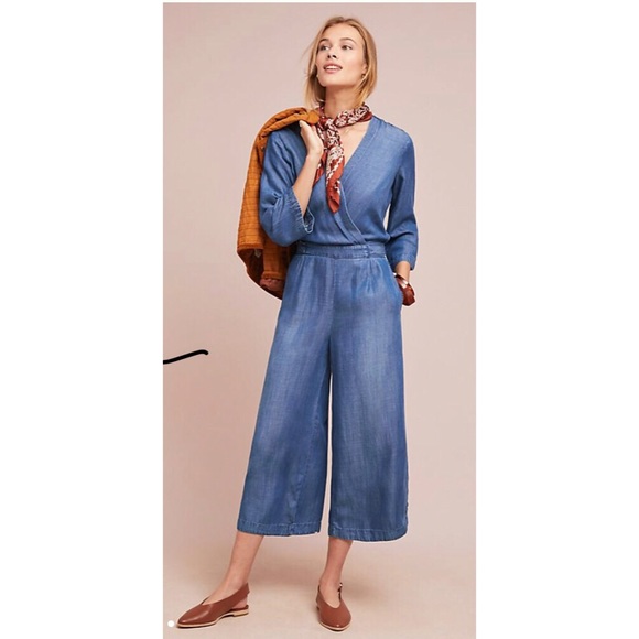 cloth and stone denim romper